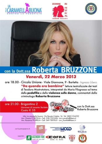 Da quando ero bambina - con la criminologa Roberta Bruzzone