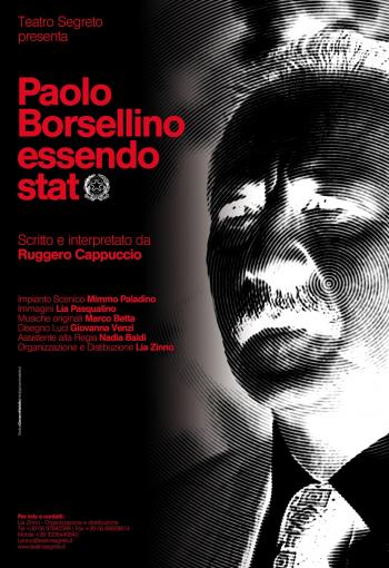 Borsellino Essendo Stato, di e con Ruggero Cappuccio