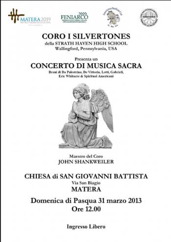 Silvertone Chorus - Concerto di musica sacra