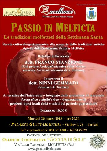 Passio In Melficta - Le tradizioni molfettesi della Settimana Santa