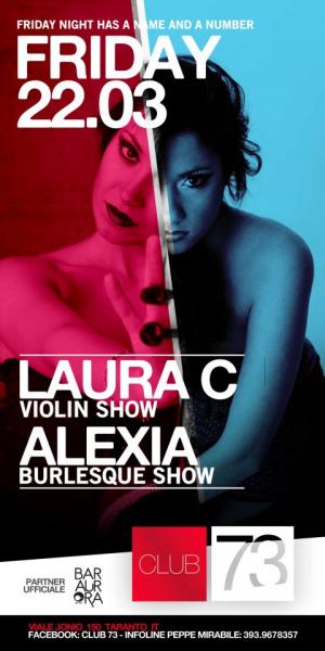 Miss Laura C. Violin & Alexia Burlesque Show