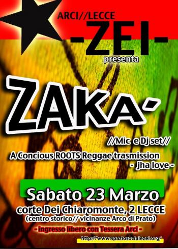 Zaka' Mic Djset Roots