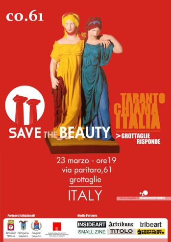 Save The Beauty- Taranto Chiama Italia > Grottaglie |co61 |risponde