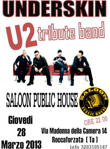 Underskin tribute U2 live 
