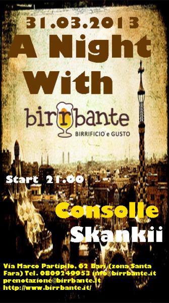 a Night With Sannki dj 