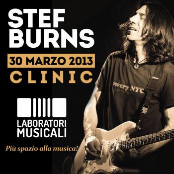 Stef Burns in concerto