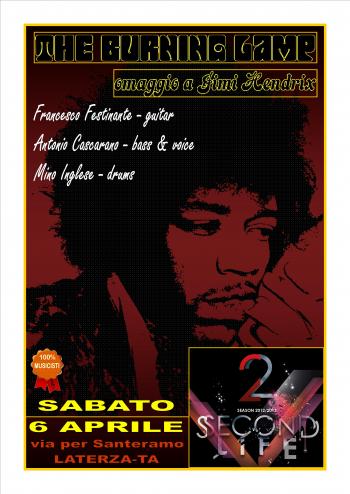 The Burning Lamp - omaggio a Jimi Hendrix live