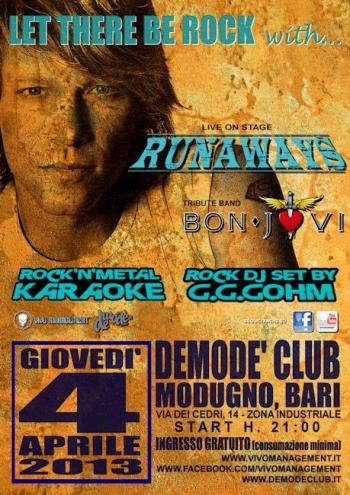 Runaways Bon Jovi Tribute Band