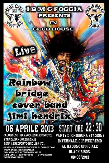 Rainbow Bridge in concerto - Jimi Hendrix Tribute