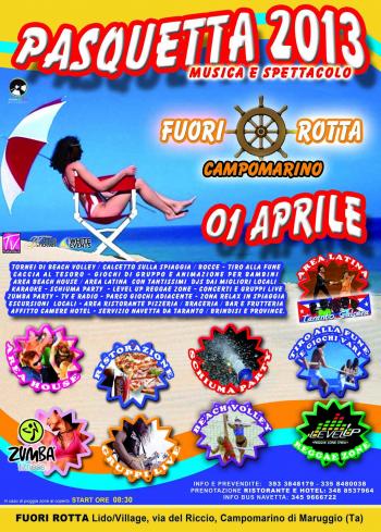 Pasquetta 2013 sulla spiaggia