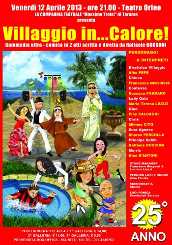 Villaggio in calore - commedia comica