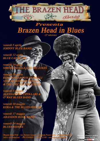 Brazen Head in Blues ( 3° edizione)