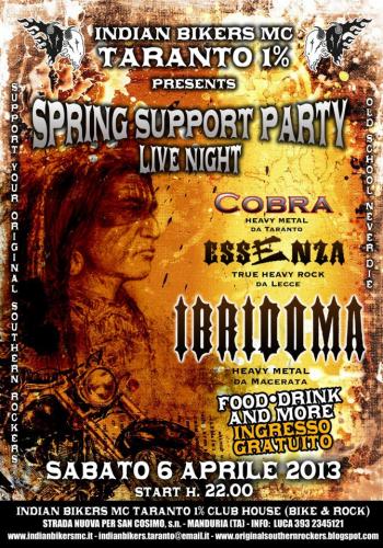 Spring Support Party - live Concert