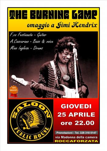 The Burning Lamp omaggio a Jimi Hendrix