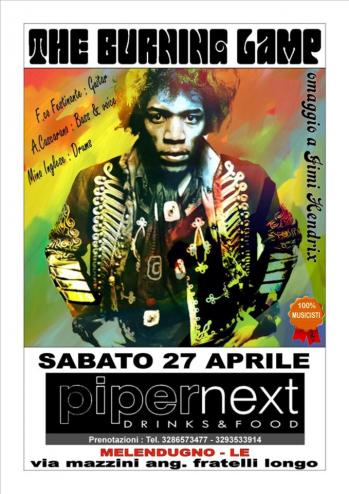 ANNULLATA The Burning Lamp omaggio a Jimi Hendrix