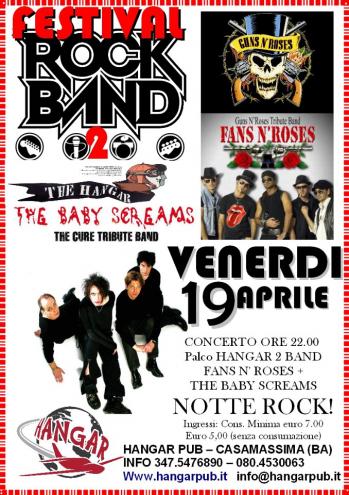 Rock Festival - Cure e Guns N'roses Cover Band