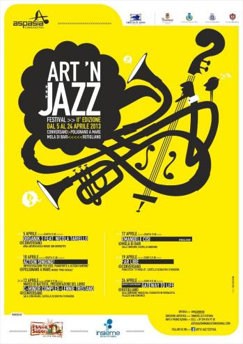 Art’n Jazz: Festival itinerante tra Conversano, Mola di Bari, Polignano a Mare e Rutigliano