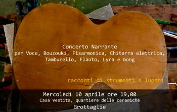 Concerto Narrante per Voce, Bouzouki, Fisarmonica, Chitarra elettrica, Tamburello, Flauto, Lyra e Gong 