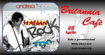 Italian Rock Trio live al Britannia Café 