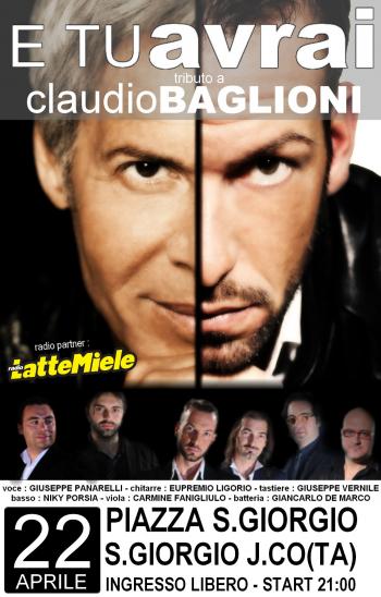 E Tu...avrai - Tributo a Baglioni in concerto live