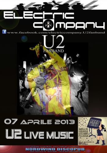 U2 live Music by Electric Company