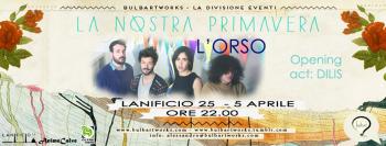 L'orso in live Concert