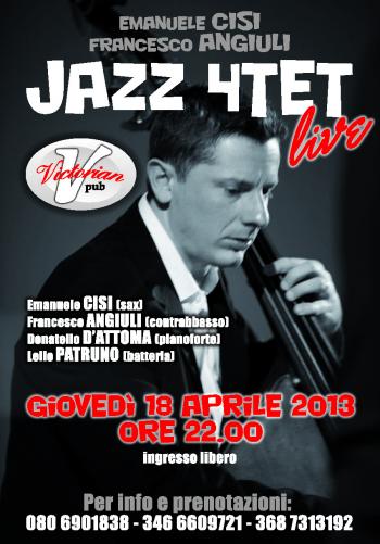 Concerto jazz - Emanuele Cisi - Francesco Angiuli 4tet
