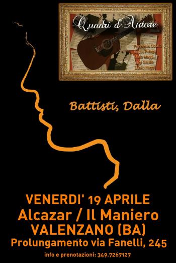 Quadri d'Autore in da Lucio a Lucio Tributo a Lucio Battisti e Lucio Dalla
