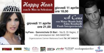Happy Hour - Selezione Miss Mondo Italia tour 2013