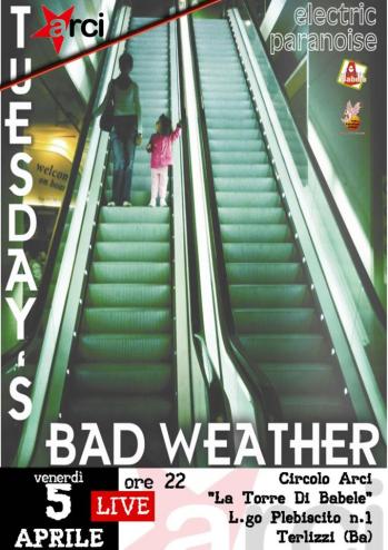 Tuesday's bad weather