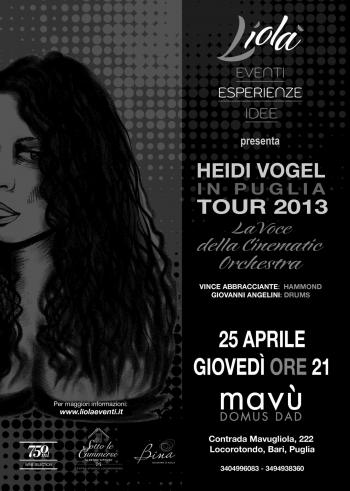 Heidi Vogel live