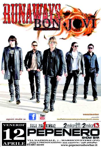 I Runaways Bon Jovi Tribute band live