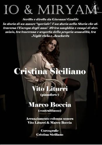 Spettacolo Io & Miryam di Giovanni Gentile