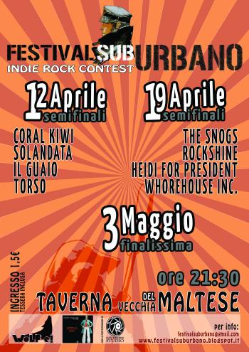 Festival Suburbano - i° Semifinale