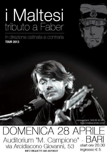 Tributo a Fabrizio de Andre' con i Maltesi