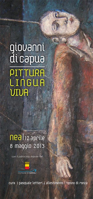 Pittura lingua viva, vernissage di Giovanni Di Capua