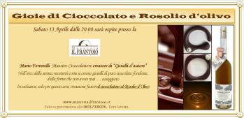 Gioie di Cioccolato e Rosolio d’olivo