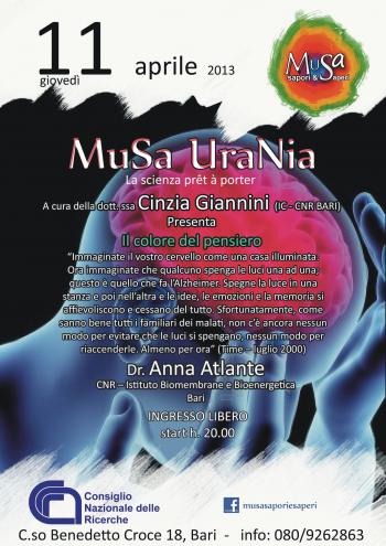 Il colore del pensiero con Anna Atlante