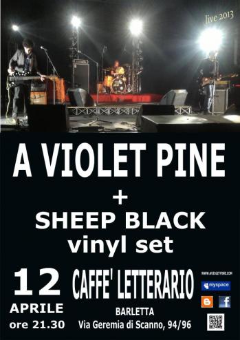 A Violet Pine + Sheep Black Vinyl Set