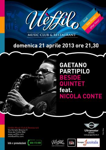 Gaetano Partipilo "Beside" - feat. Nicola Conte