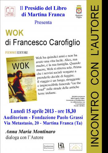 Incontro con Francesco Carofiglio
