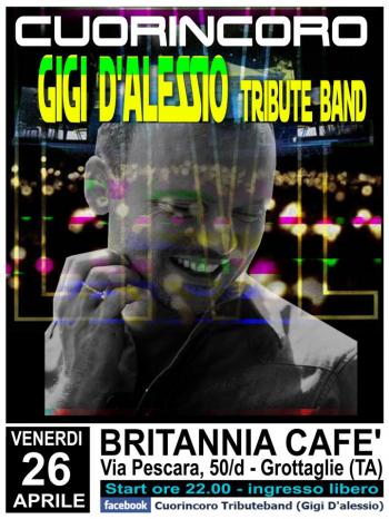 Cuorincoro Tribute Band Gigi D'Alessio live