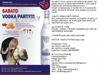  Sabato Vodka Party Deejay 