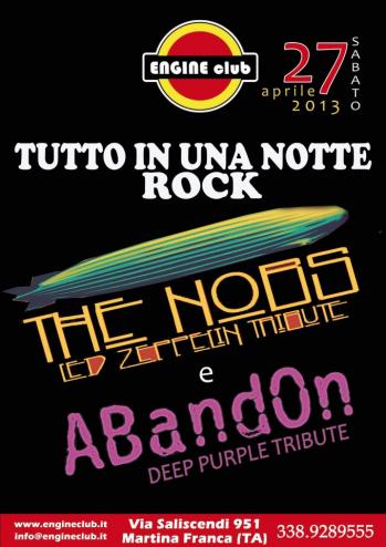 Notte Rock : Tributo a Deep Purple e Led Zeppelin 