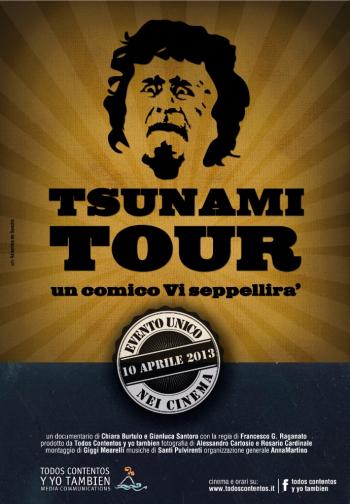 Proiezione di Tsunami Tour di Francesco G. Raganato