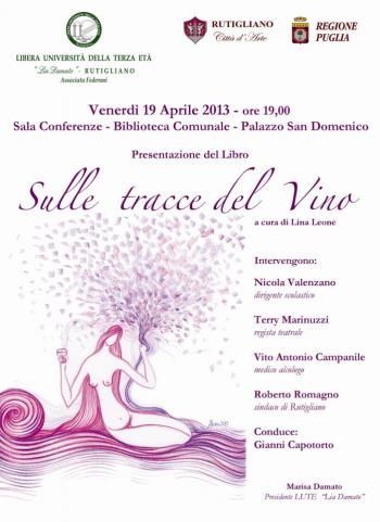 Presentazione libro Sulle tracce del Vino