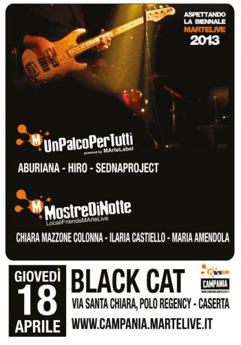 MArteLive, tre band e tre artisti con esposizioni