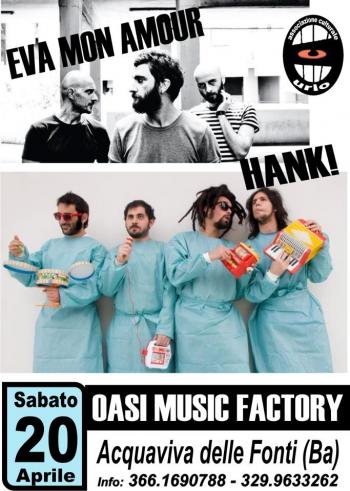 Hank! + Eva Mon Amour live