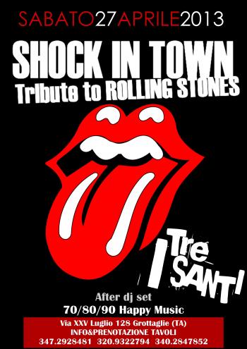 Shock in Town Tributo Rolling Stones