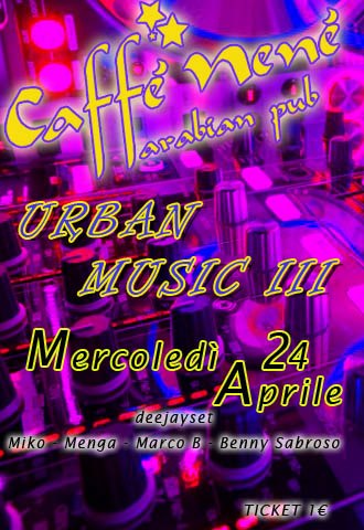 Urban Music III Atto